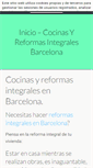 Mobile Screenshot of cocinasyreformasintegralesbarcelona.com